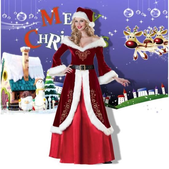 Costume lutin Noël fille - Catalogue Noël - v59267