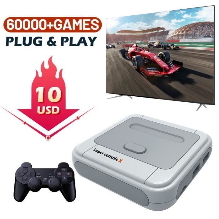 G36 Pro Console Rétro 256 Go – 120 000+ Jeux Intégrés, Double Système Android + EmuELEC, 2 Manettes Sans Fil, Sortie 4K