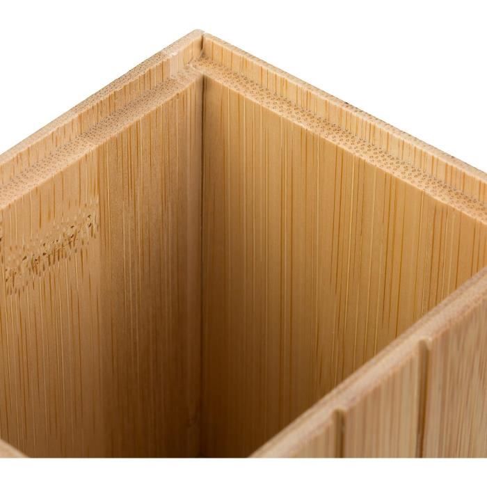 Petite boîte de rangement en bambou