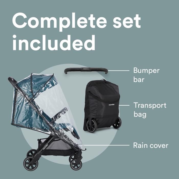 Poussette Ultra-Légère Chicco We - 5,5 Kg, Pliage Compact 0-22kg - Pour Voyage Avec Capote Et Sac