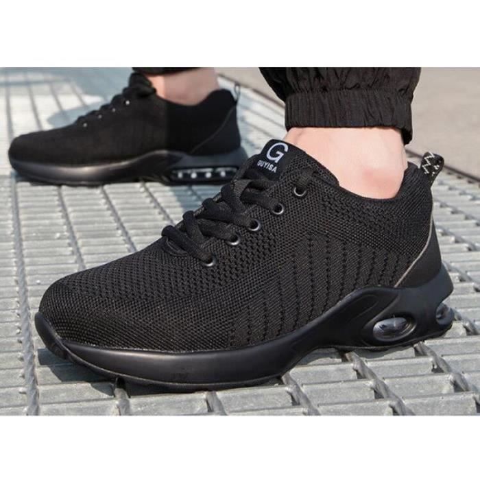 Chaussures de s curit basses pour Homme r sistance l abrasion L g ret Chaussures de s curit Coque acier