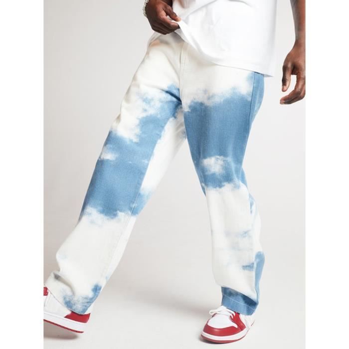Pantalon hotsell patchwork homme
