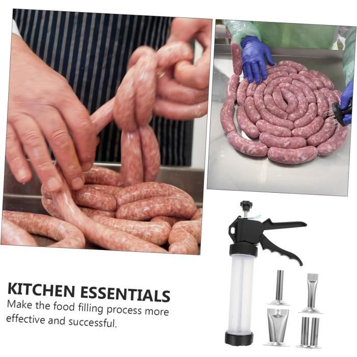 3 Pièces Entonnoir Saucisse En Acier Inoxydable ø12/19/32 Mm - Tubes De Remplissage Pour Hachoir à Viande Taille 5