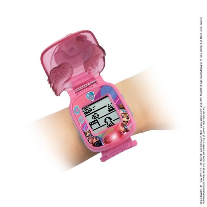 VTECH - PAT PATROUILLE - LA MONTRE-JEU INTERACTIVE D'EVEREST - Violet - Jeux - Jouets