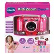 Appareil photo enfant - VTECH - Kidizoom Duo DX Rose - 75 filtres dynamiques - 5 jeux en réalité augmentée-2