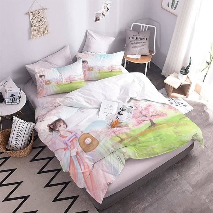 Parure de lit discount ado fille 140x200