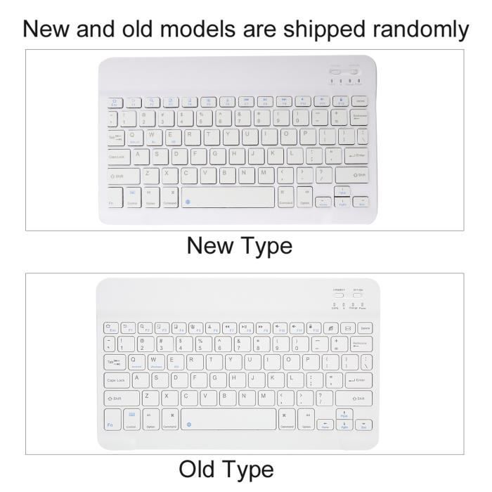 Housse Clavier Similicuir Ciciglow Pour Logitech K380 - Protection Antichoc Portable (Bleu Clair)
