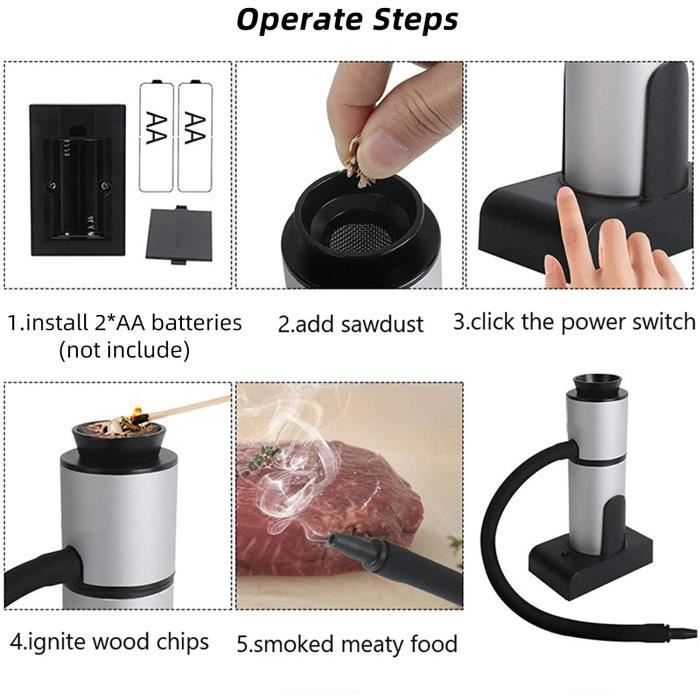 Fumoir portable pour aliments