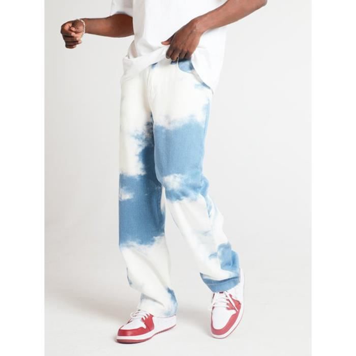 Pantalon hotsell patchwork homme