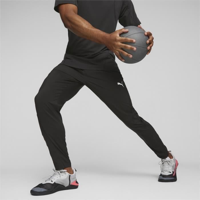 Jogging Puma Fit Woven noir XL Noir Cdiscount Pr t Porter