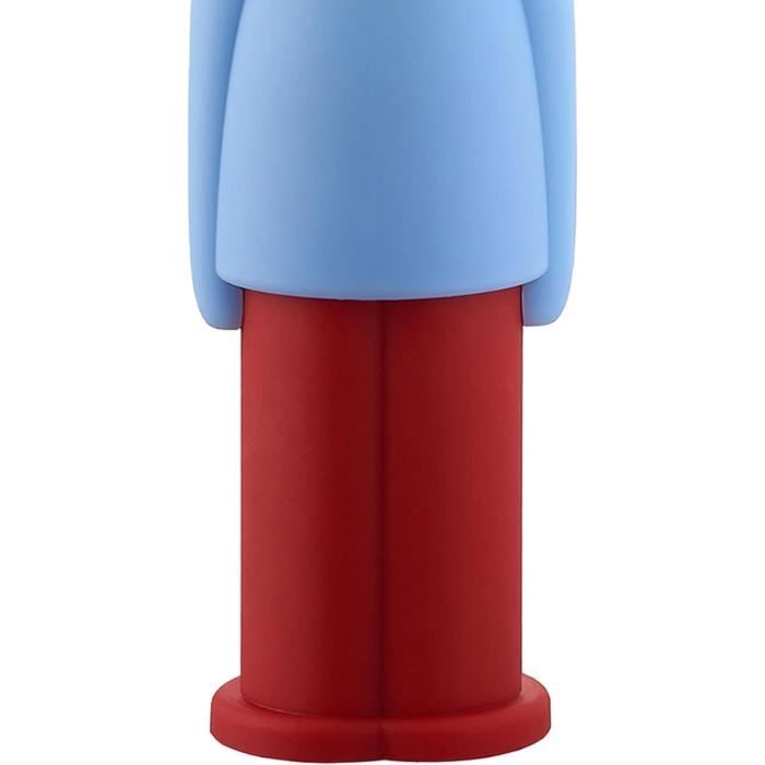 Alessi Alessandro kurkentrekker lichtblauw/rood