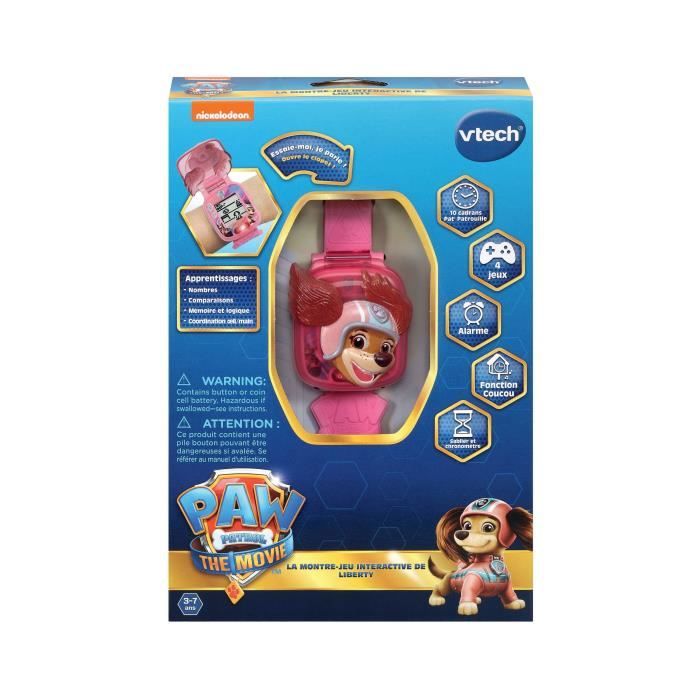 Montre-Jeu Interactive Pat Patrouille Le Film de VTECH Liberty