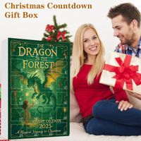 Calendrier De L'Avent Dragon 2025 - 24 Jours De Décorations Kawaii Pour Sapin De Noël, Pour Enfants Et Collectionneurs