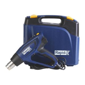 Pistolet Thermique Mini Portable 300W - Idéal Pour Bricolage, Films Rétractables, Poudre à Relief (Prise UE 230V)