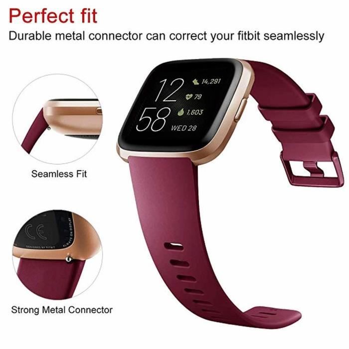 Couleur noir taille 140mm 180mm Bracelet de rechange pour Fitbit