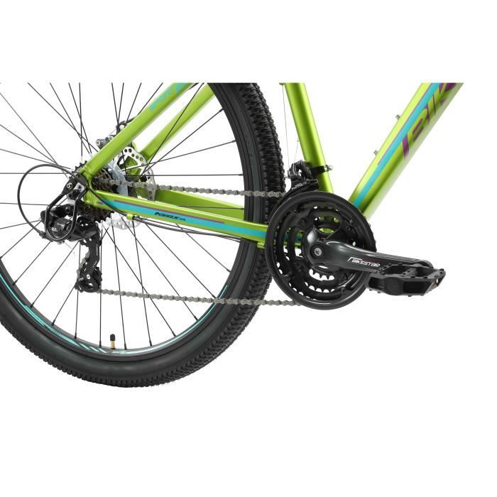 Cyclux Garçons Vélo VTT 24 Pouces 21 Vitesses Shimano Vert