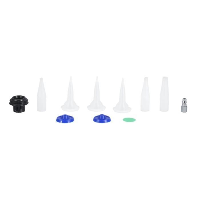 Pwshymi Kit Pistolet Aérographe Double Action 0.3/0.5/0.8 Mm – 3 Buses + 3 Godets 2/5/13 Cc, Idéal Modélisme, Cuir, Custom Voiture