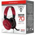 Casque Gaming TURTLE BEACH Recon 70N MID pour Nintendo Switch - Rouge-4
