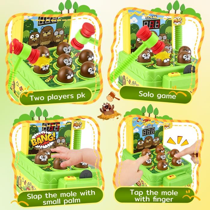 Set 4 Porte-bougies 9cm Générique Jeu De Tape Taupe,Jeu De Marteau Tortue - Éducatif Interactif Jeu Marteau Tortue Préscolaire Set 4 Porte-bougies 9cm Générique Jeu De Tape Taupe,Jeu De Marteau Tortue - Éducatif Interactif Jeu Marteau Tortue Préscolaire