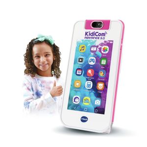 VTECH - Kidicom Max 3.0 - Portable enfant performant - 16 applications/jeux - 8 Go - Bleu