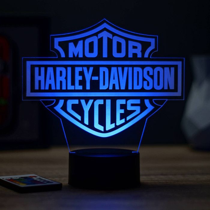 Lampe Harley Davidson· STL Datei für ·Cults
