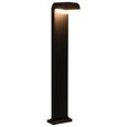 Lampe LED - Plafonnier à LED Lustre et Suspension d'extérieur 9 W Noir Ovale Meuble© ®ASWSDG®-0