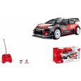 Voiture radiocommandée - HOMEROKK - CITROEN C3 WRC - Noir Rouge - Pile - Garçon Enfant-0