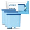 Lot de 3 filtres à eau Wessper similaires à Philips Saeco pour cafetière - Accessoires petit déjeuner-0