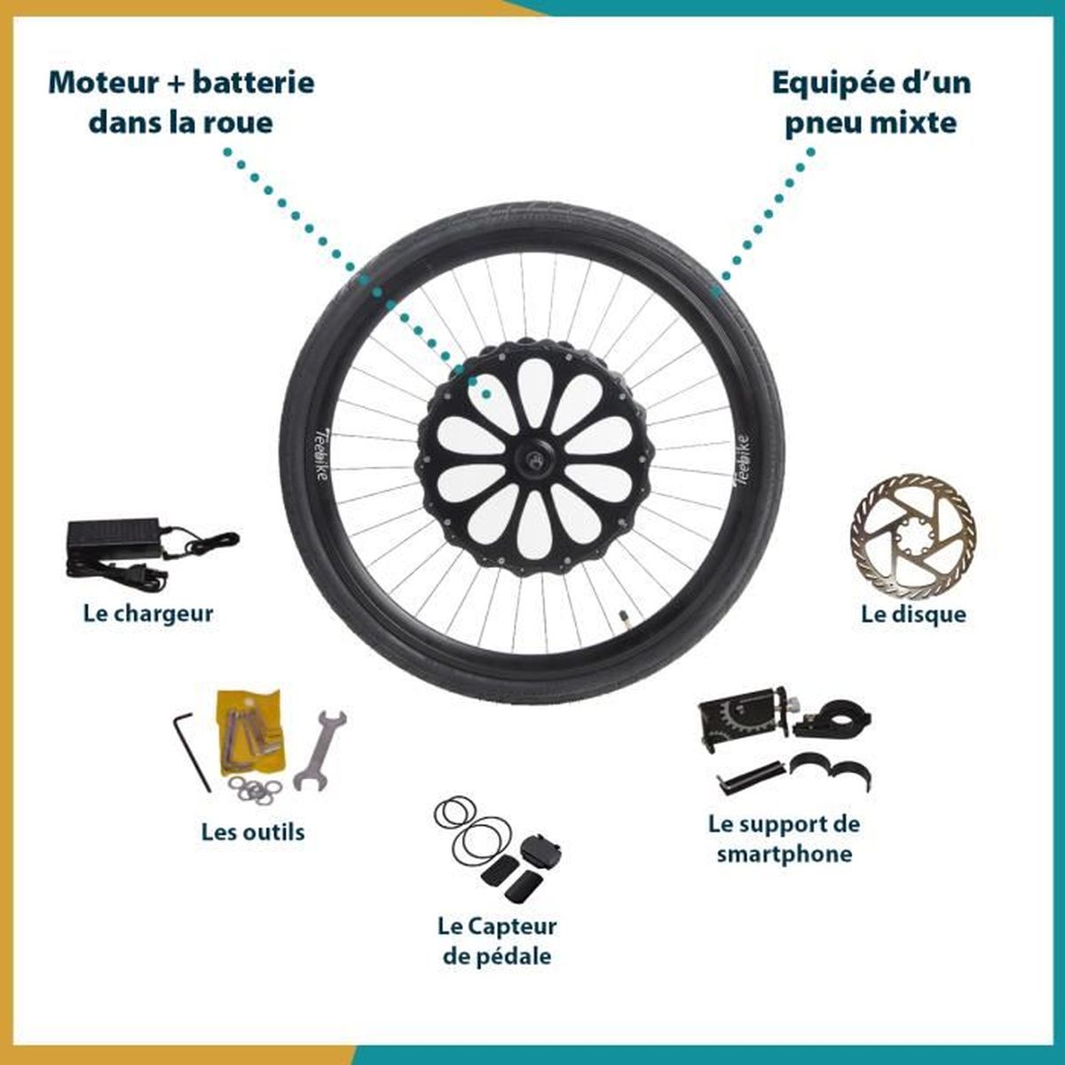 Kit Roue Teebike Avis Roue Electrique Teebike La Roue électrique