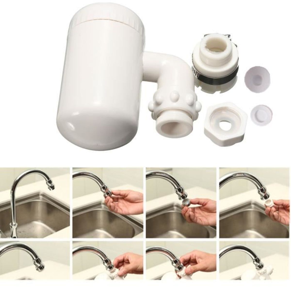 Ceramique Cartouche Filtre D Eau Purificateur Robinet Douche Chef Salle Bain Cdiscount Electromenager