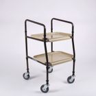 AIDAPT Desserte de table roulante Chocolat 48 cm