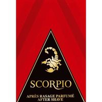 Scorpio - Après-Rasage - Rouge - Flacon 100 ml 