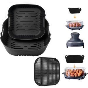 Lot De 4 Accessoires Airfryer Pour Ninja Crispi FN101EU, Moule En