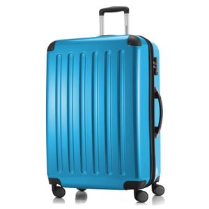 HAUPTSTADTKOFFER - Britz - Valise Plus Grande Bagages Rigide, Polypropylène, Extra léger, 75 cm, 115 L, Bleu foncé