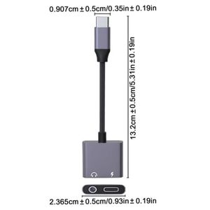 Câble USB vers Jack 3.5mm, pour sauna, téléphone, haut-parleur