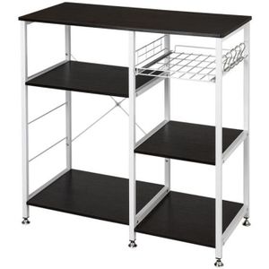 etagere cuisine l metal cdiscount