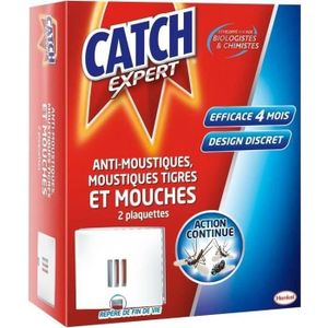 Destockage CATCH EXPERT - Kit Diffuseur + recharges anti-moustique