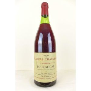 VIN ROUGE bourgogne chauvenet rouge 1979 - bourgogne