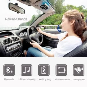 KIT BLUETOOTH TÉLÉPHONE ARAMOX Voiture Bluetooth mains libres Kit voiture mains libres Bluetooth sans fil intelligent Visor Clip Speakerphone