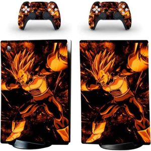Goku Vegeta Dragon Ball Z Decals for PS5 Standard Disc Digital