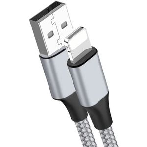 CÂBLE TÉLÉPHONE Câble USB Nylon Charge Rapide pour iPhone 14, 14 P