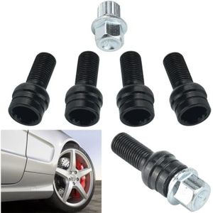 VW Polo 2009-on Roue Verrouillage Écrous M14x1 5 Anti-Theft Boulons Pour Jantes en Alliage