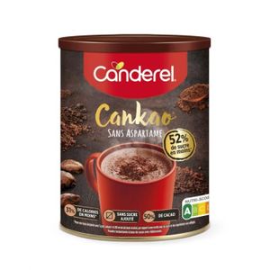 CHOCOLAT EN POUDRE CANDEREL - Can'Kao, Poudre Chocolatée Instantanée 250G - Lot De 3