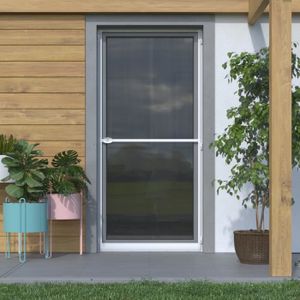 Moustiquaire Rideau Pour Porte Fenetre 120x220 Moustiquaire 120x220 Achat Vente Pas Cher