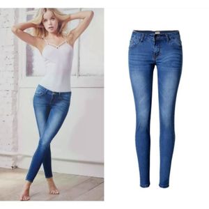 JEANS Jeans longs femmes - FR74NFP - slim taille basse -