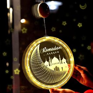 GUIRLANDE LUMINEUSE INT Ramadan Decoration Guirlande Lumineuse 3D Veilleus
