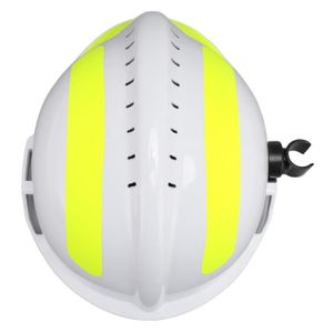CASQUE - ANTI-BRUIT casque de sécurité ventilé Casque de sécurité résistant à la chaleur et aux chocs, réglable, rigide, sport survie Blanc-703172679165