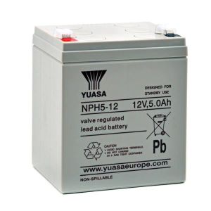 BATTERIE VÉHICULE Batterie plomb AGM NPH5-12 12V 5Ah YUASA - Batteri