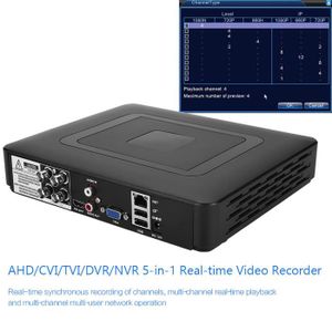 ENREGISTREUR VIDÉO enregistreur NVR AHd CVI/TVI/DVr Enregistreur de vidéosurveillance de sécurité quincaillerie videosurveillance