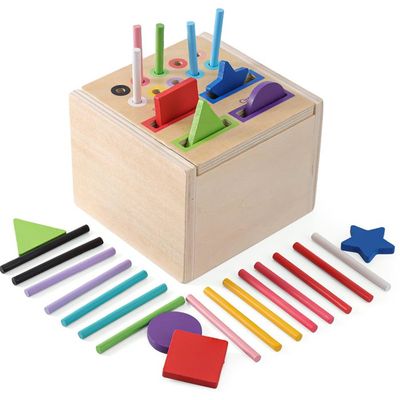 Jeu de tri Montessori 3 ans | Apprendre les couleurs | Concevoir formes et objets